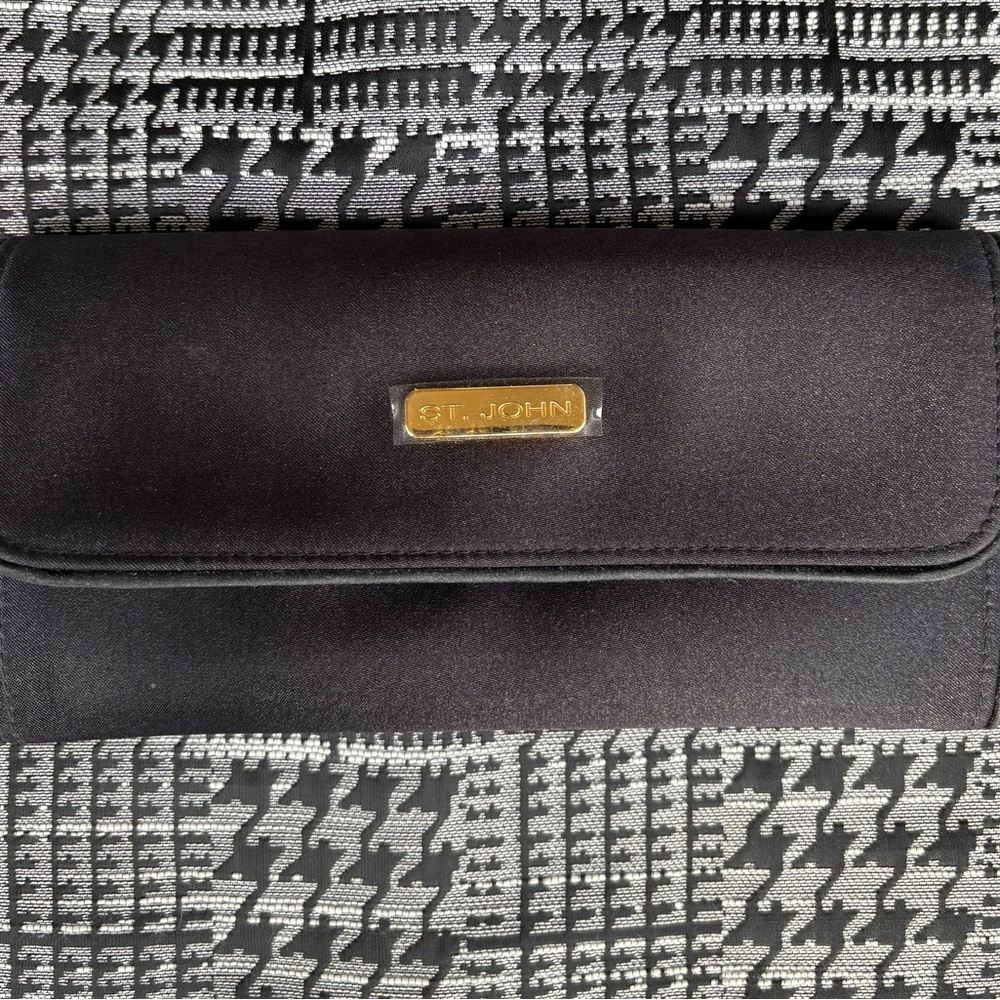 St. John Satin Wallet/Clutch, NWOT